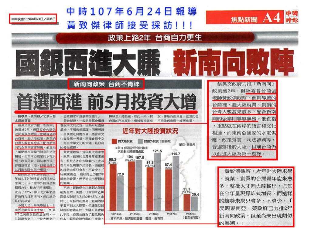 台商西進